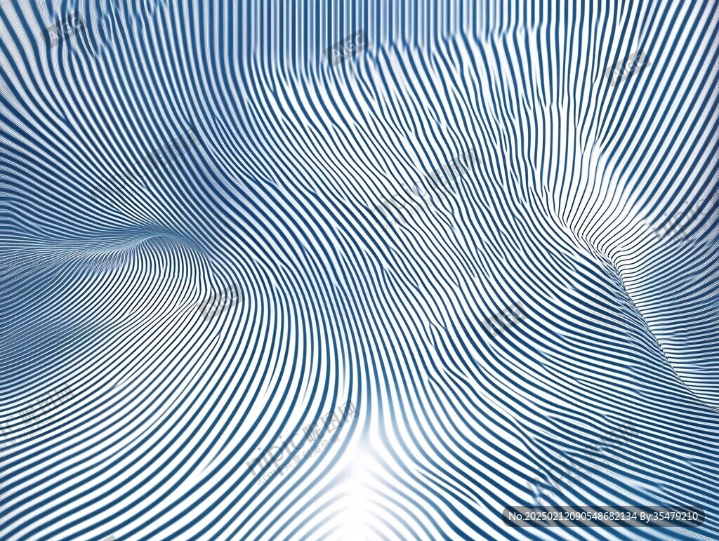 抽象波浪线条纹理