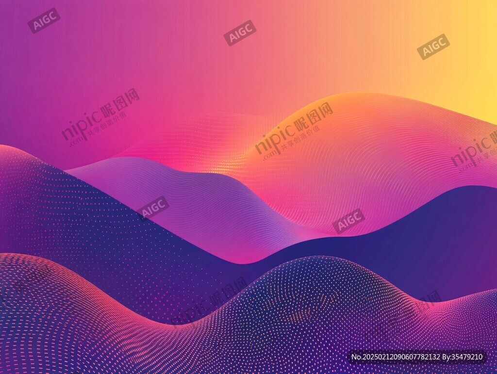 科技风渐变背景