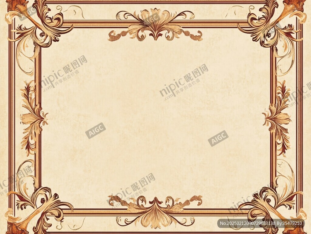 欧式经典古典背景