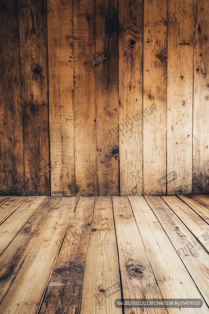 高清黄色木纹背景