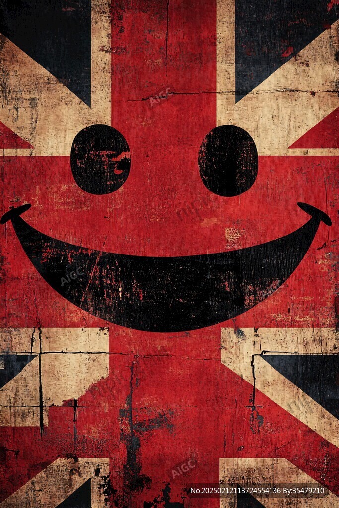 英伦风做旧海报