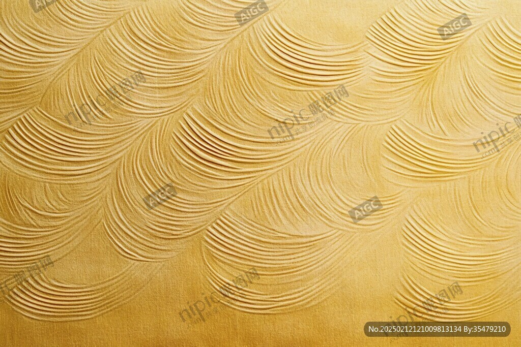 香槟色流苏浮雕背景