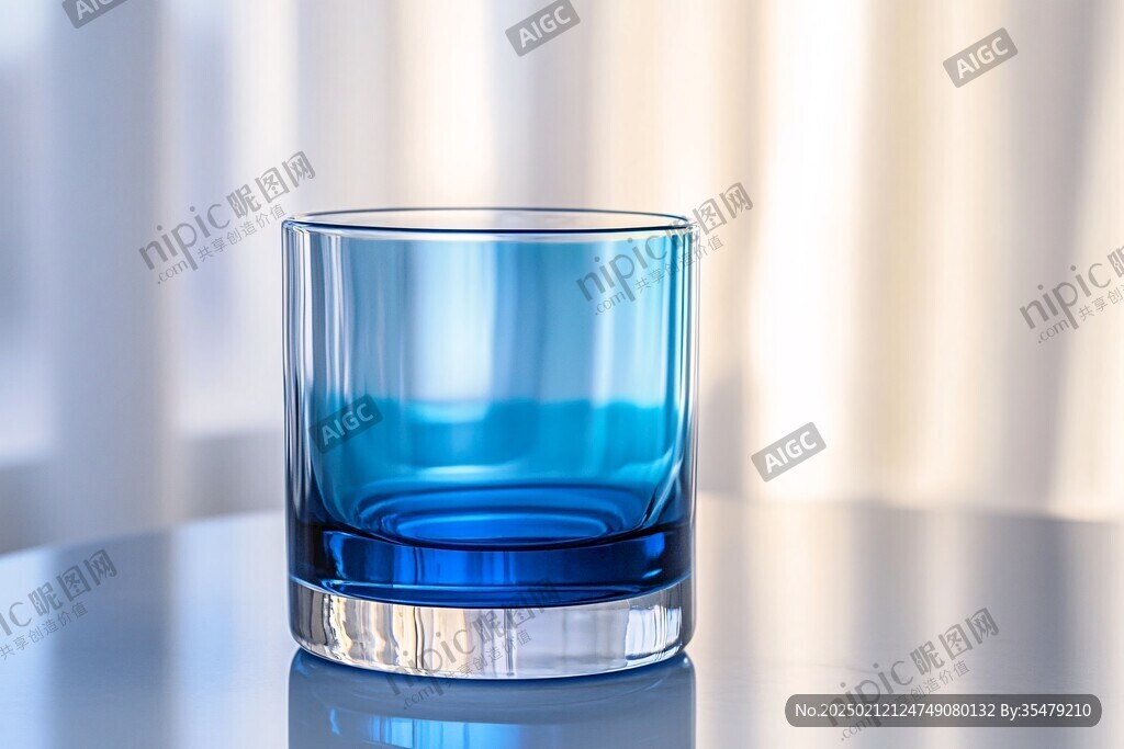 玻璃杯光影