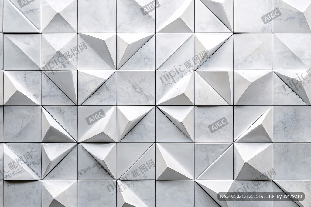 立体几何背景墙