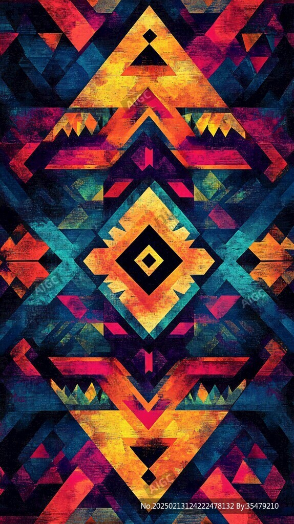 几何图形抽象表现主义