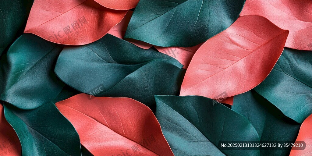 炫彩撞色立体质感背景