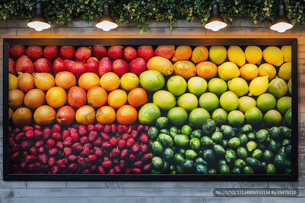 水果店墙面