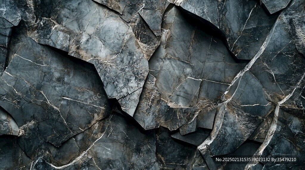 蓝色玛瑙石艺术背景