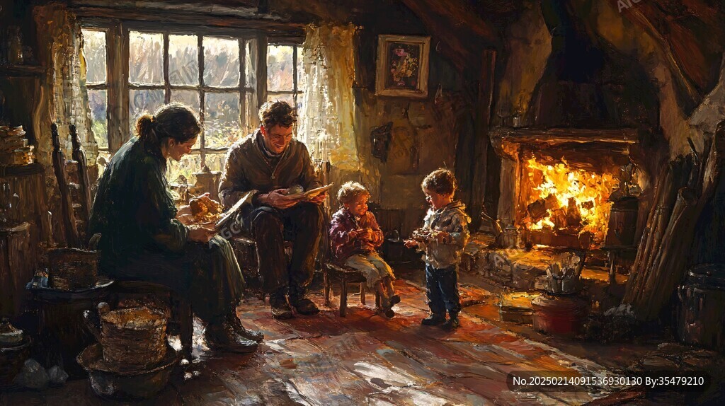 中世纪西方人生活场景