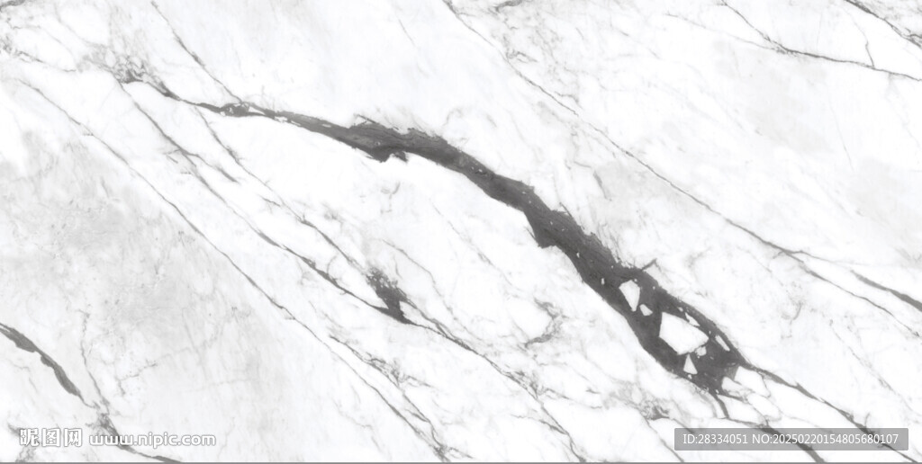 高清水墨鱼肚白大理石
