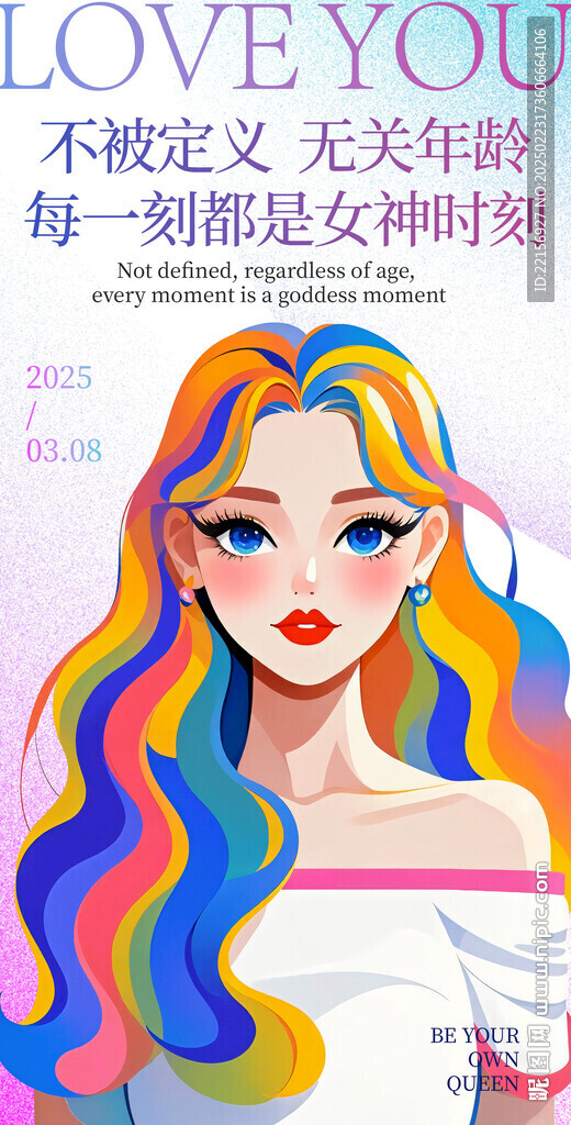 女神节海报