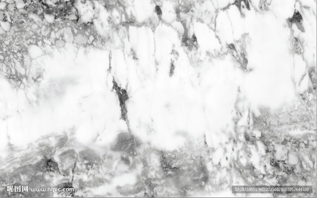 高清水墨大花白大理石