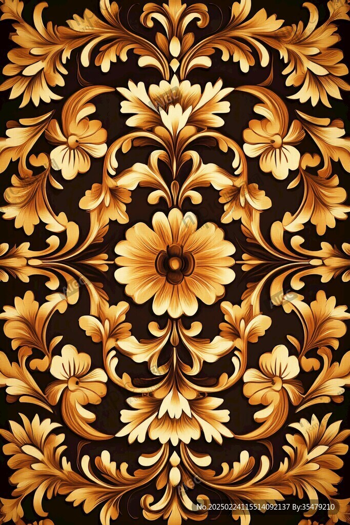 3d欧式花纹底纹