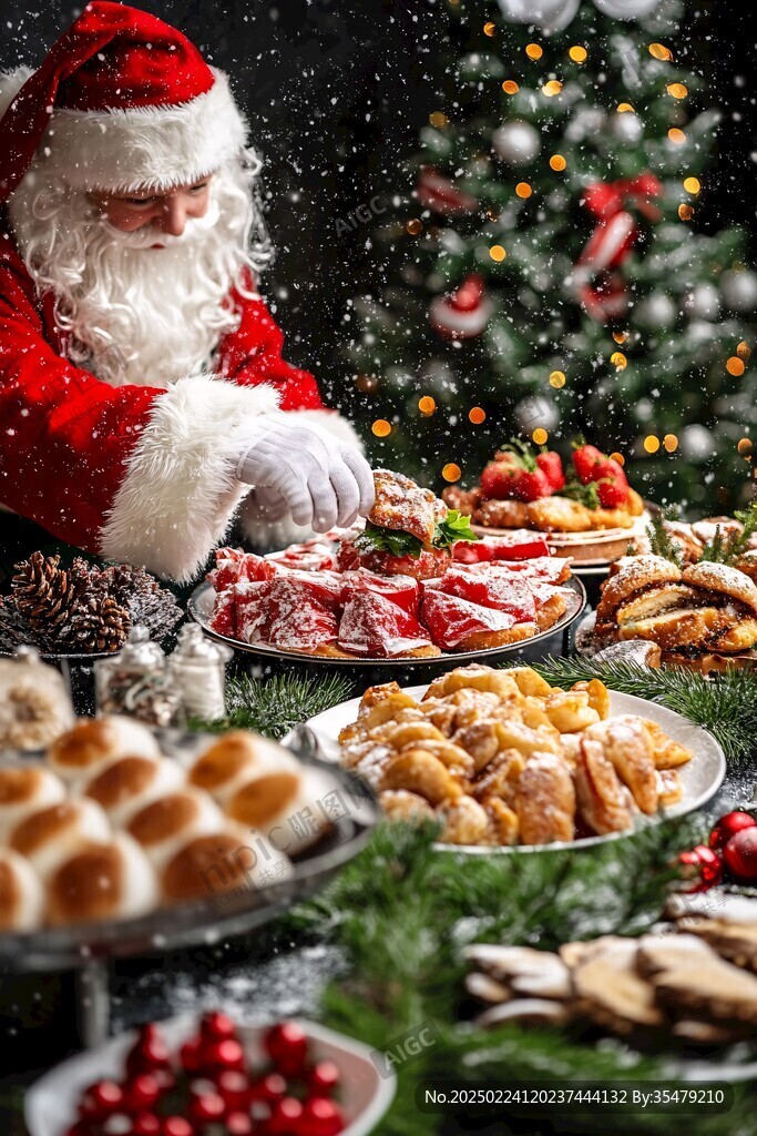 圣诞节自助餐