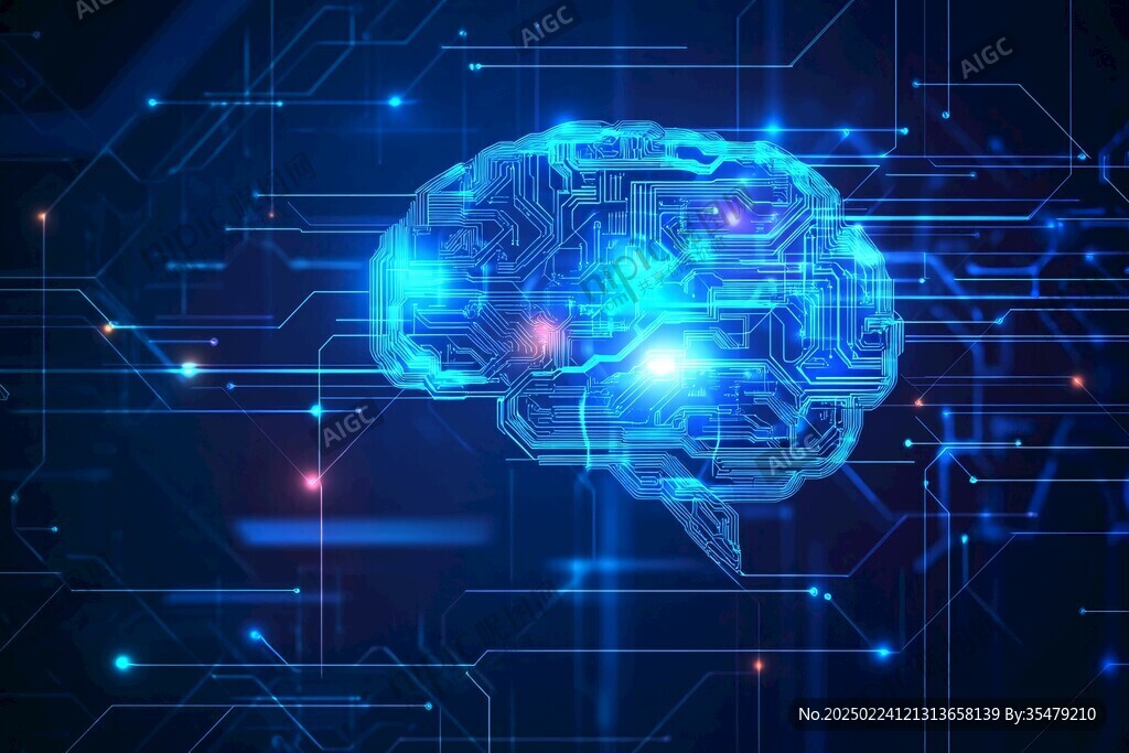 人工智能科技感背景