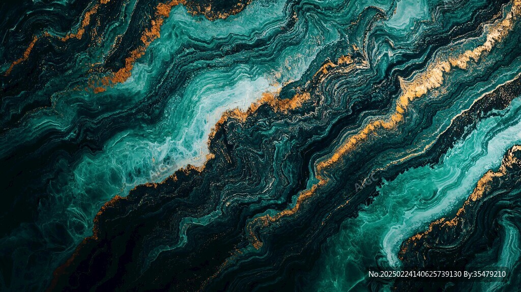 肌理彩色流体背景墙