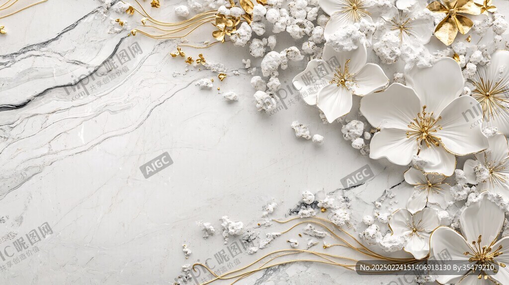 香槟色流苏浮雕背景