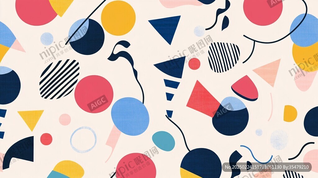 孟菲斯质感背景