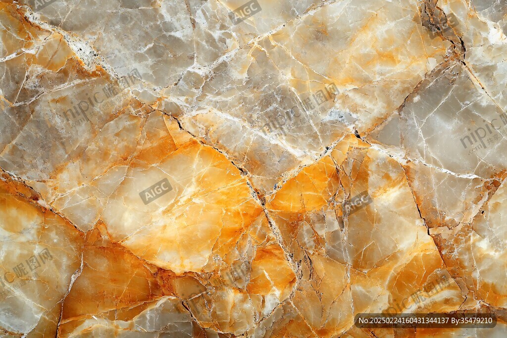 橙色大理石纹理