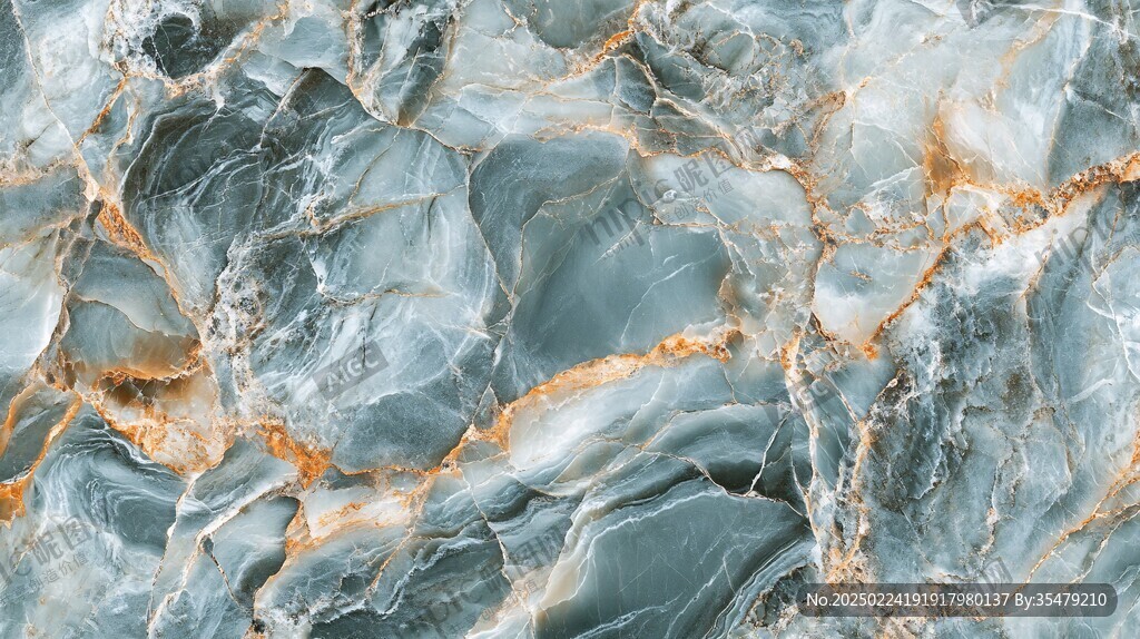 蓝色玛瑙石艺术背景