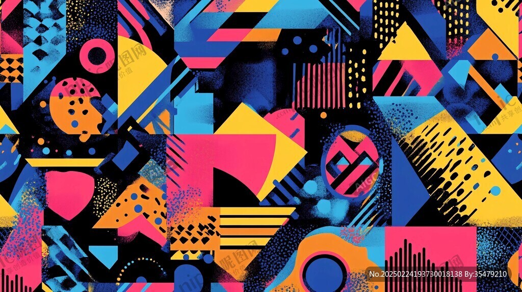 孟菲斯几何图形