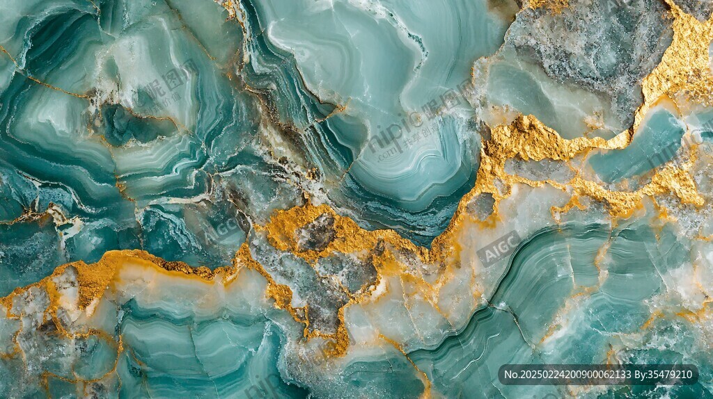 蓝色玛瑙石艺术背景