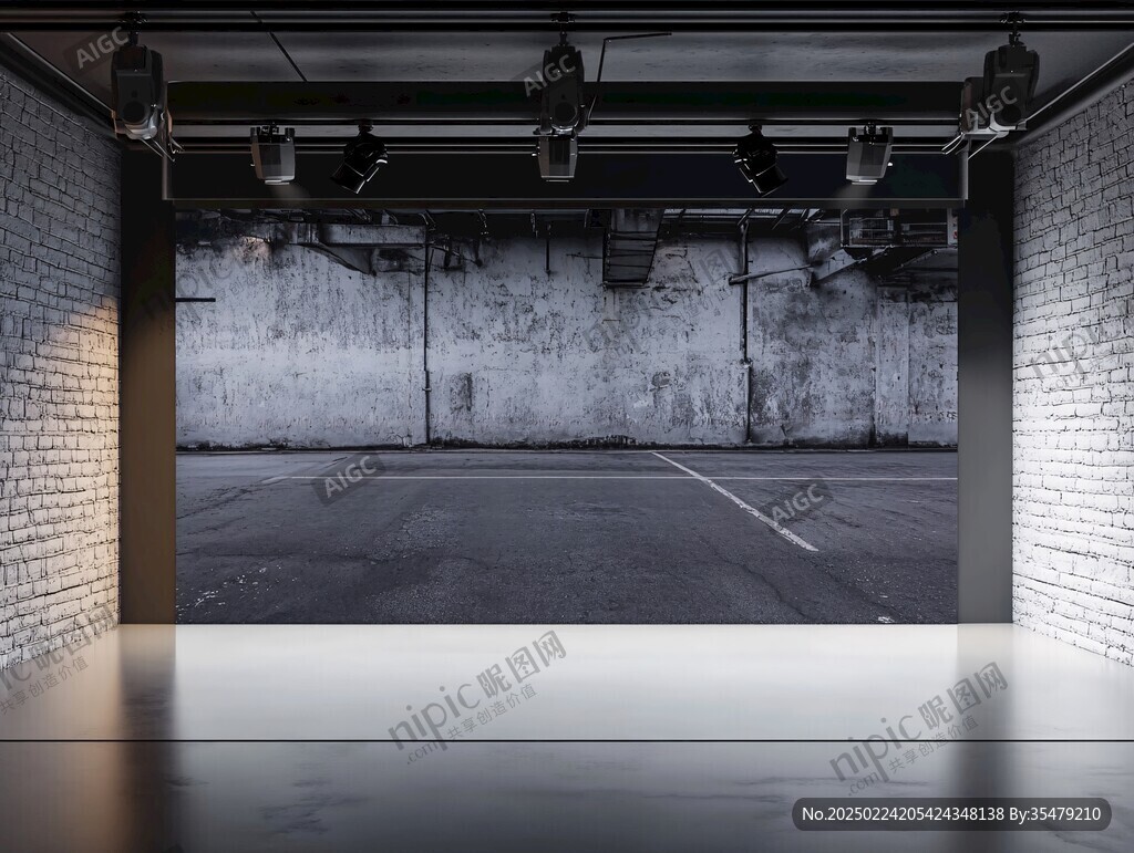 停车场仓库室内设计