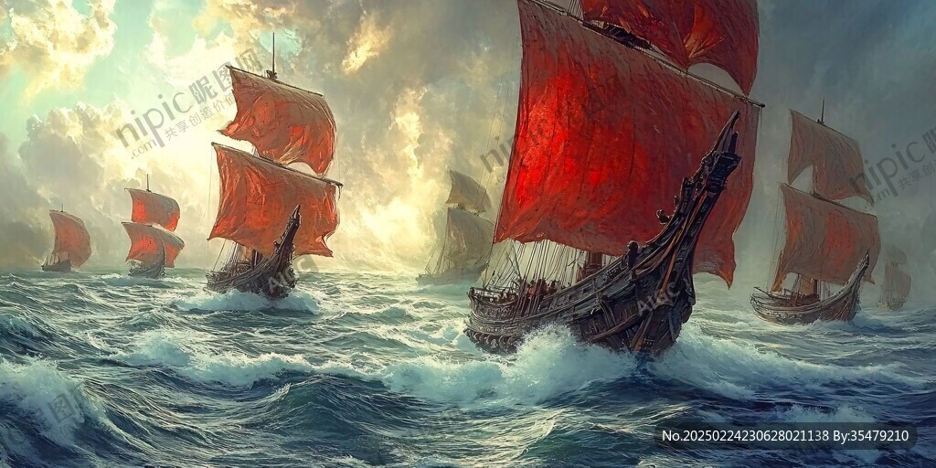 扬帆启航高清画