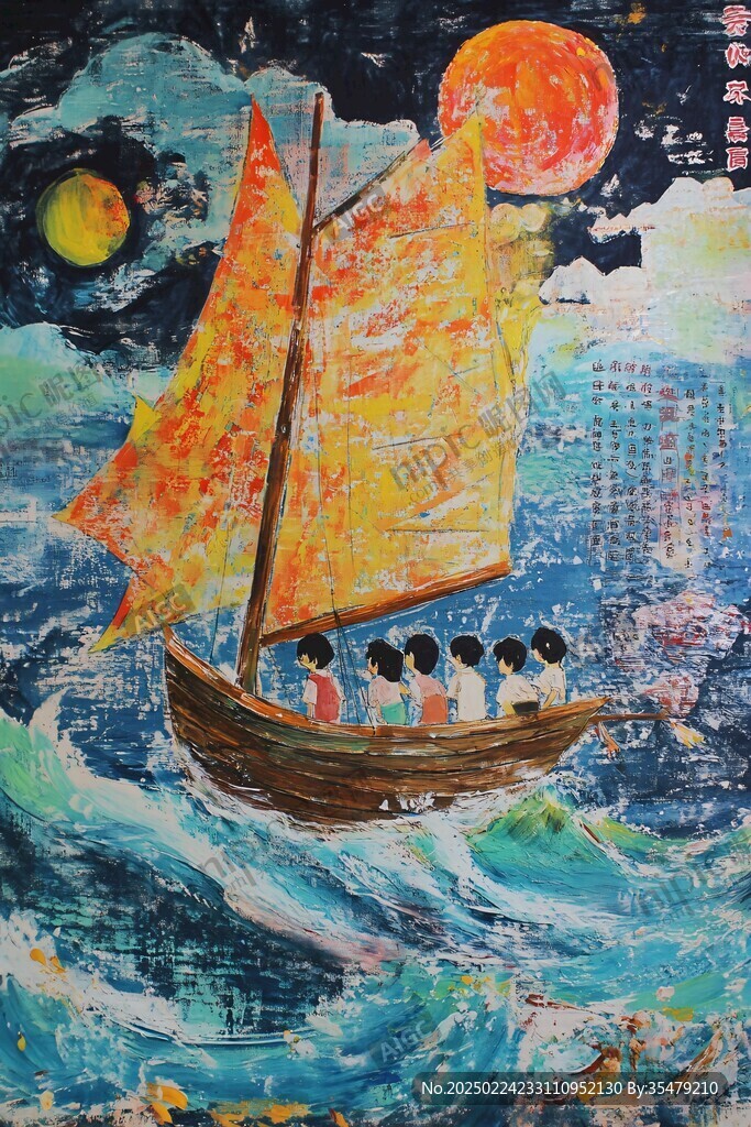 扬帆启航高清画