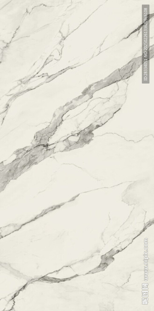 高清水墨鱼肚白大理石