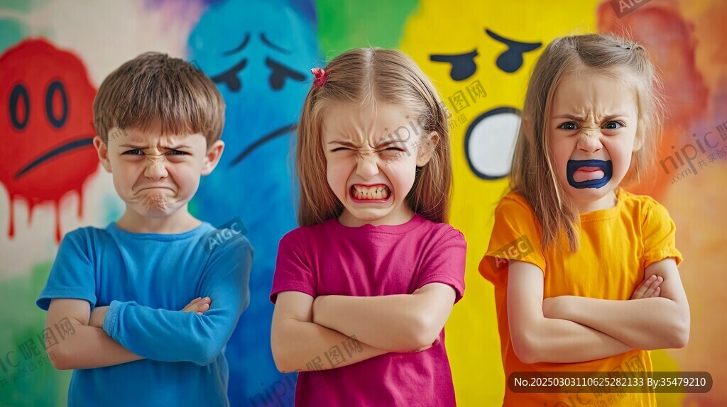 儿童多彩情绪表达