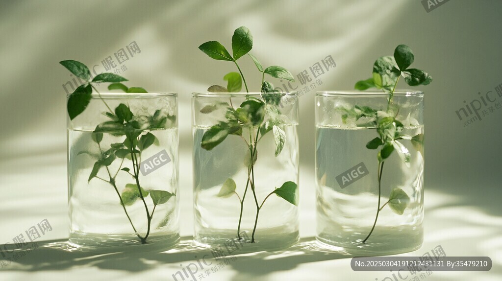 水中植物的微观世界