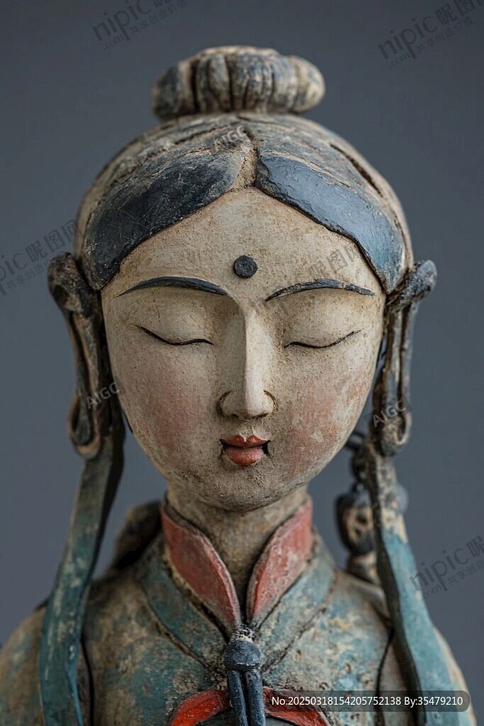 古代雕塑女性形象