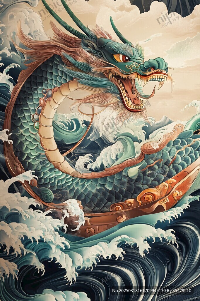 波涛之上的巨龙