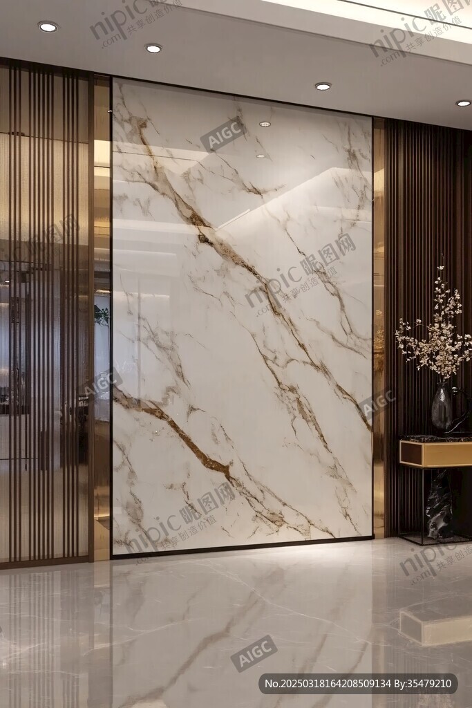 现代奢华大理石室内设计