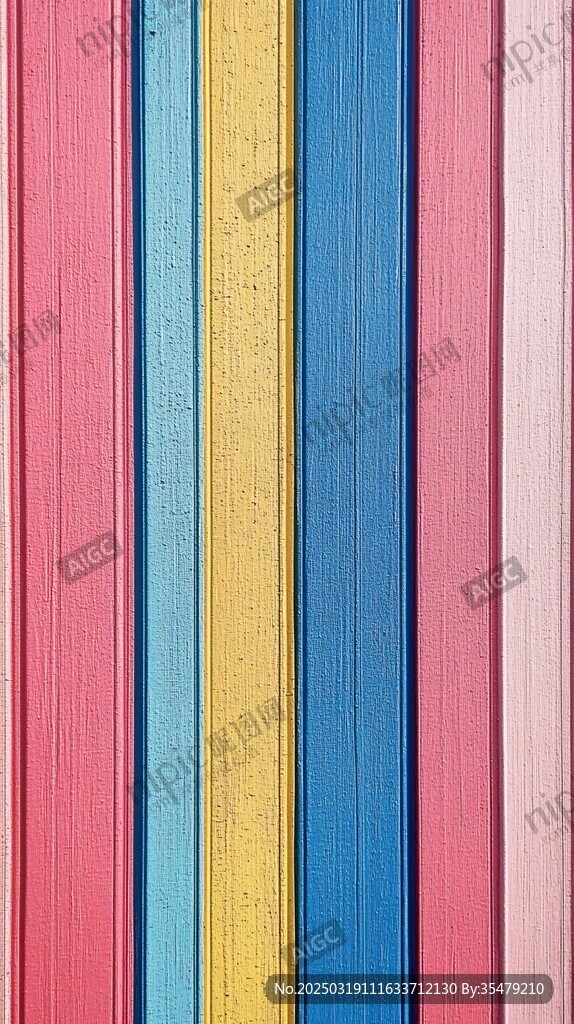 彩色木板背景