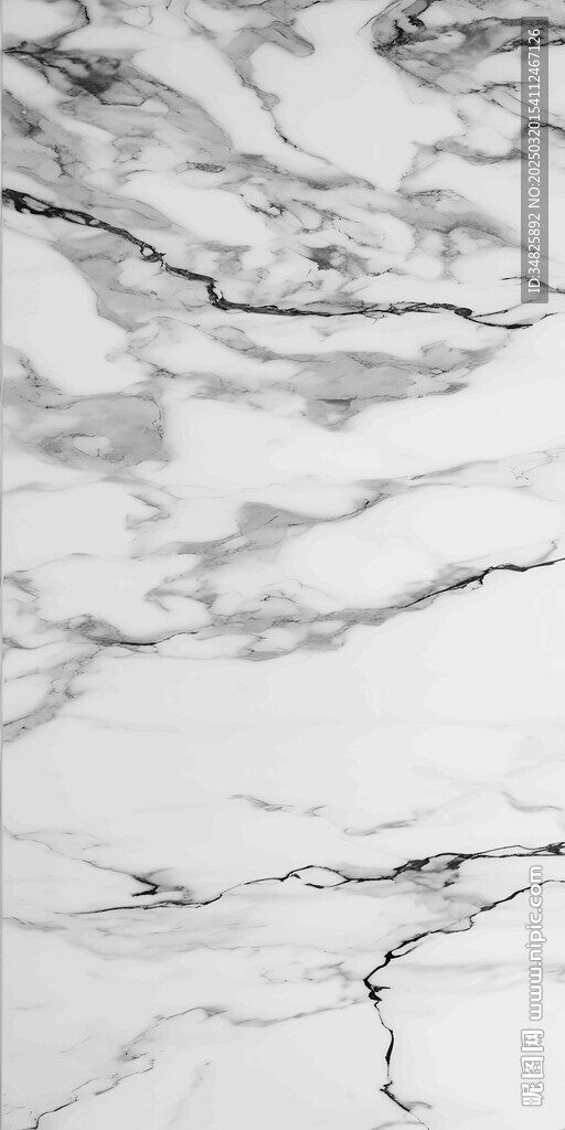 高清石纹黑白大理石