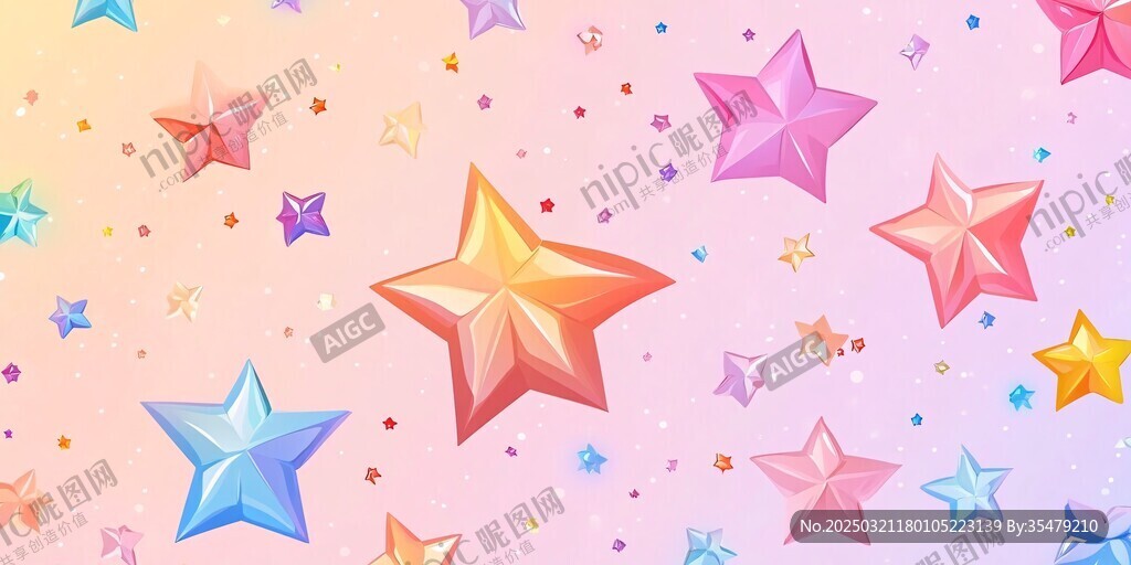 粉色星空梦幻背景