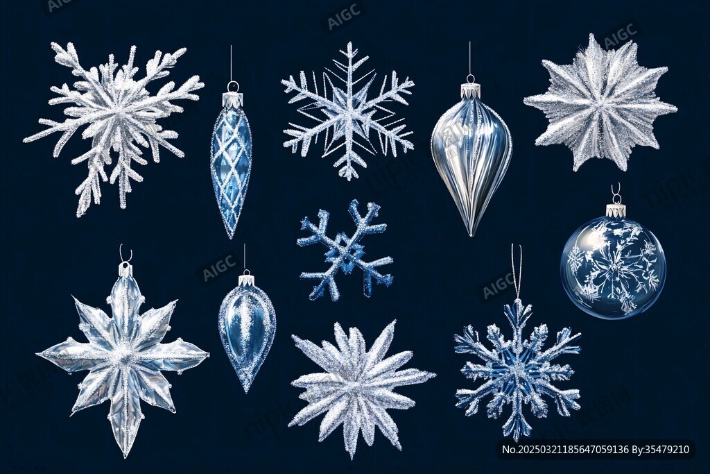 冬日之雪 圣诞之饰