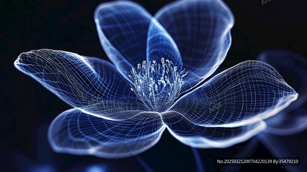 数字化花卉艺术