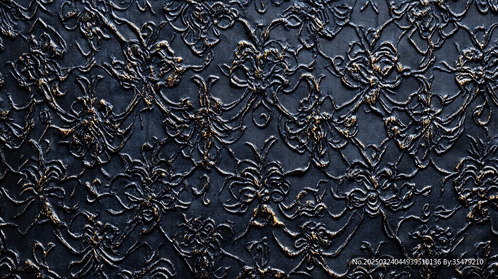 黑金浮雕纹理