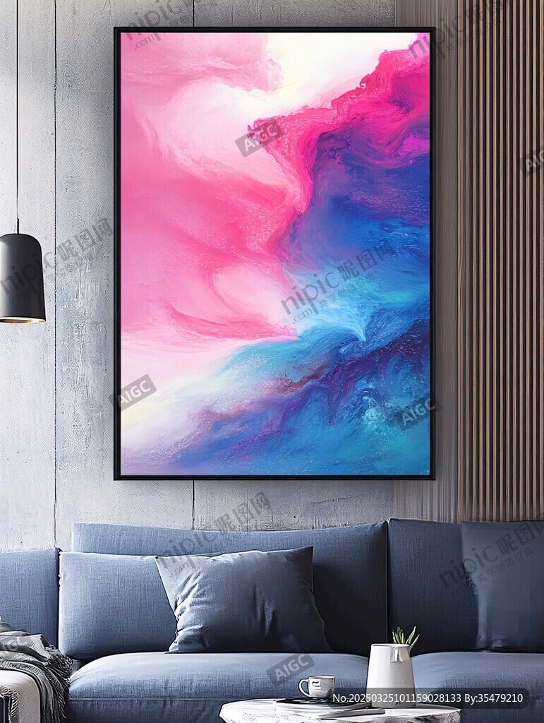 梦幻流体艺术装饰画