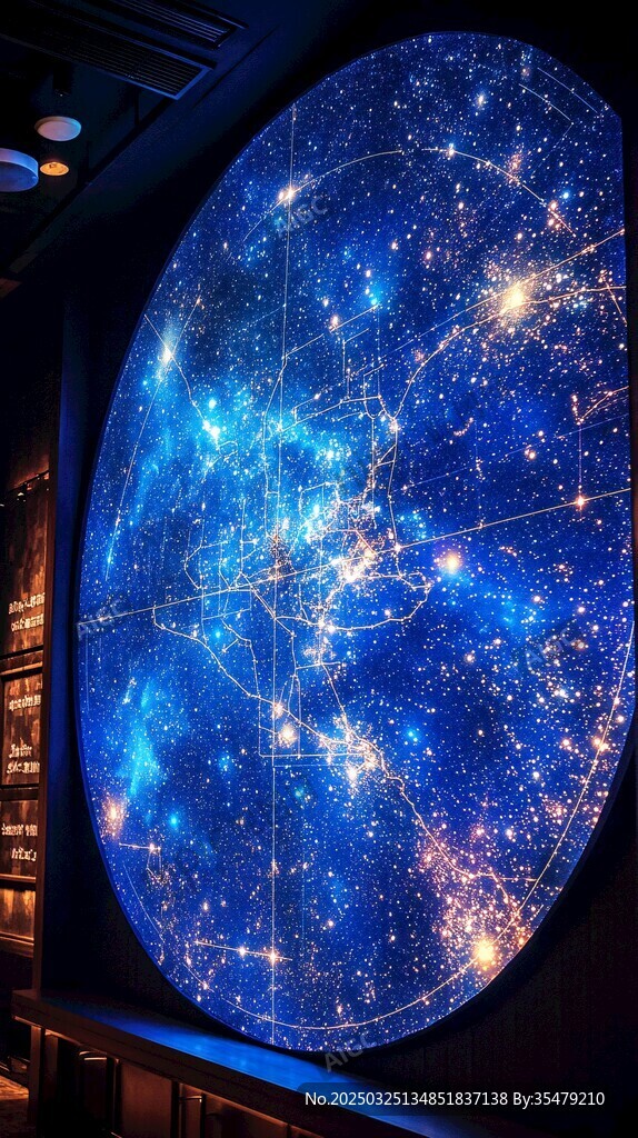 梦幻宇宙星空艺术装置