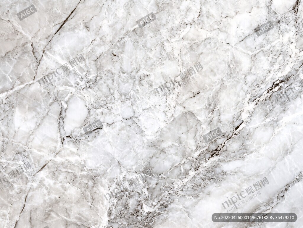 灰白大理石纹理背景图