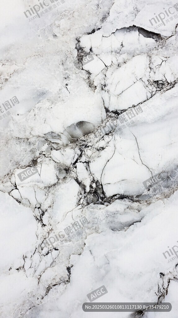 白色大理石纹理背景图