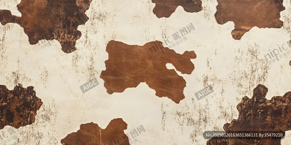 斑驳复古牛纹图案纹理