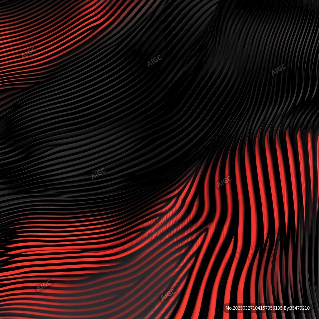 红黑动感线条抽象背景图