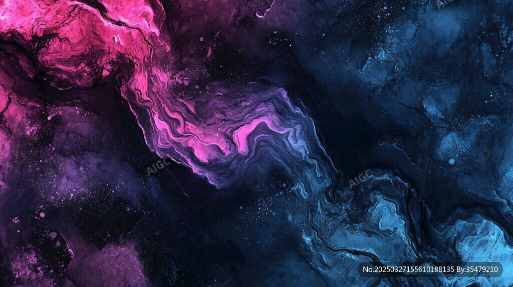 梦幻炫彩宇宙流体纹理