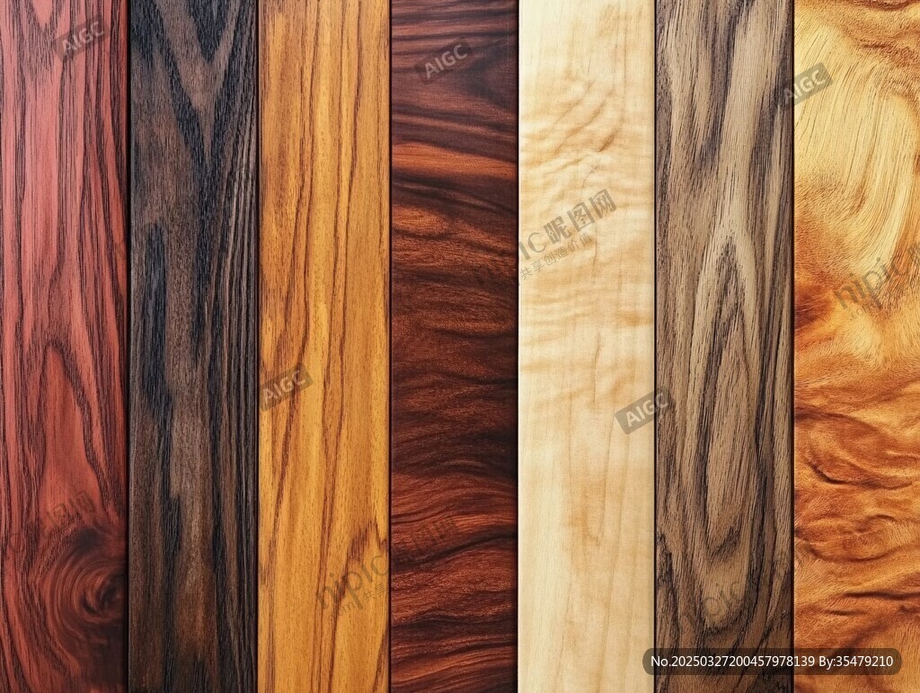多样木纹展示