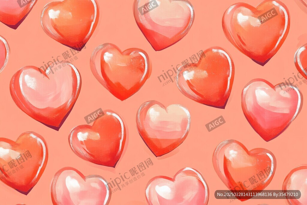 爱心图案 浪漫温馨的视觉盛宴